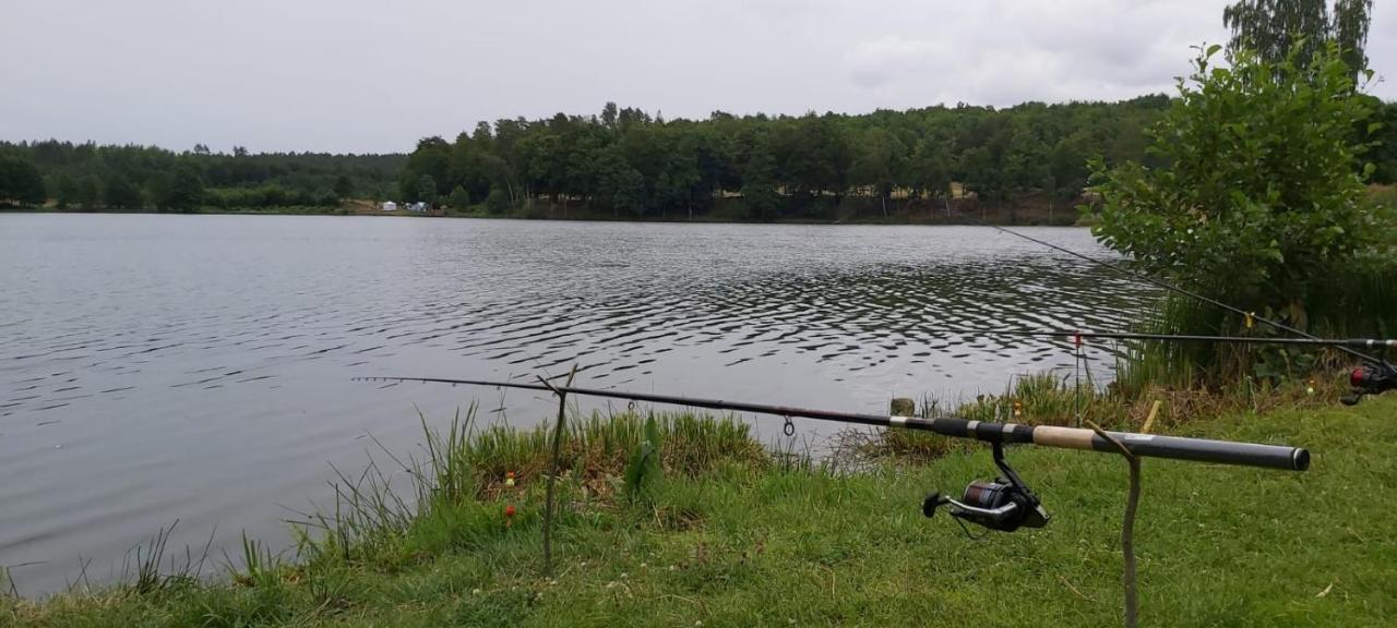 Domek letniskowy nad jeziorem Żarnowieckim - Domek Na Kaszubach - NADOLE Nadole  Zewnętrze zdjęcie